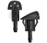 Click&Fit Windshield Washer Nozzles Compatible with Hyundai Tucson 2005-2015, Elantra 90-14, Santa Fe 2001-2015, Sonata, Kia Sportage 2005-2010 - Wiper Washer sprayers Replacement, 2-Pack