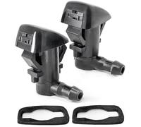 Click&Fit Windshield Washer Nozzles Compatible with Toyota Tacoma 95-04, 4Runner 96-02, Camry 87-01, Celica 90-99, Corolla 88-02, Echo 00-05, RAV4 96-05 - Wiper Washer sprayers, replases 85381-04030