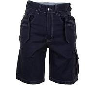 BEESWIFT Click Grantham Multipocket Cargo Work Shorts Navy Blue Holster Pockets 48