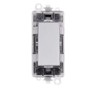 Click GridPro GM2002BTPW 20AX 2 Way Switch 'Blue' Locator Module - Polar White