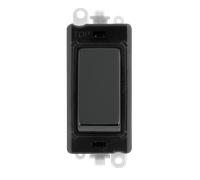 Click GridPro GM2028BKBN 20AX Intermediate Switch Module - Black Nickel (Black)