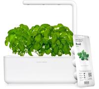 Click & Grow Smart Garden, Indoor Herb Garden Growing Kit with 3 Basil Pods