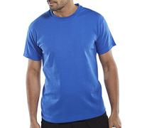 CLICK HEAVY WEIGHT TEE SHIRT ROYAL BLUE XXXL