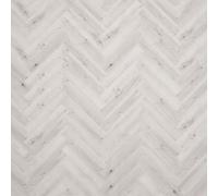 Click Lvt Flooring Spc 5.5mm Pewter Light Oak Herringbone Wood Effect For Home & Commercial Use 1.9M² Per Pack