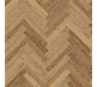 Click Lvt Flooring Spc 6.0mm Nodsl Norwegian Herringbone Wood Effect For Home & Contract Commercial Use 2.228M² Per Pack