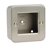 Click Metalclad Single Plate Single Media Module Aperture (CL311)