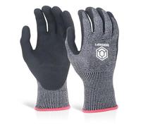 Beeswift Microfoam Nitrile Cut 5 Gloves Black L KS5L