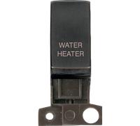 Click MiniGrid MD018BZ-WH 13A 10AX DP Ingot Resistive Switch Module "Water Heater" - Matt Bronze