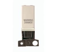 Click MiniGrid MD018PN-WDR 13A 10AX DP Ingot Switch Module "Warming Drawer" - Pearl Nickel
