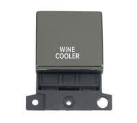 Click MiniGrid MD022BN-WC 20A DP Ingot Switch Module "Wine Cooler" - Black Nickel