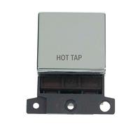 Click MiniGrid MD022CH-HT 20A DP Ingot Switch Module "Hot Tap" - Polished Chrome