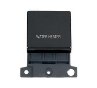 Click MiniGrid MD022MB-WH 20A DP Ingot Switch Module "Water Heater" - Matt Black