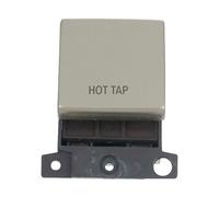 Click MiniGrid MD022PN-HT 20A DP Ingot Switch Module "Hot Tap" - Pearl Nickel