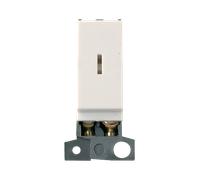 Click MiniGrid MD046PW 13A 10AX DP Keyswitch Module - Polar White