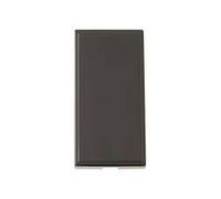 Click MM450BK Single Module Media Blank Black