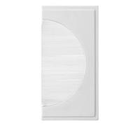 Click MM550WHWH New media half module White