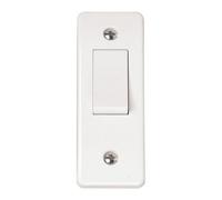 Click Mode 10Ax 1 Gang 2 Way Architrave Switch Cma171