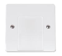 Click Mode CMA017 White Moulded 20A Flex Outlet Plate