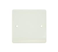 Click Mode CMA060 1 Gang White Blank Plate