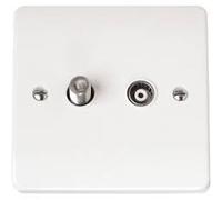 CLICK Mode CMA170 Non-Isolated Satellite & Non-Isolated Coaxial Socket Outlet