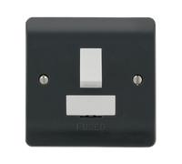 Click Mode CMA651AG Part M 13A DP Switched Fused Connection Unit - Anthracite Grey