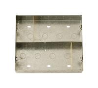 Click MP535 35mm Deep New Media Back Box With Central Divider - 2 x 8 Apertures