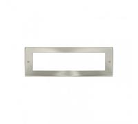 Click New Media 8 Module Front Plate Satin Chrome