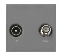 Click New Media MM425GY Diplexed TV And Satellite Module - Grey
