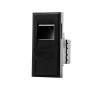 Click New Media MM485ABK RJ45 CAT-6A Outlet Module - Black