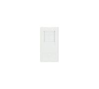 Click New Media MM485WH RJ45 Cat-6 Outlet - Polar White