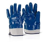 Click - NITRILE S/CUFF F/C H/W BLUE 10 - Blue