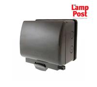 Click OA036AG Weatherproof IP66 2G 13A DP Switched Socket