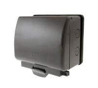 Click OA036AG Weatherproof IP66 2G 13A DP Switched Socket