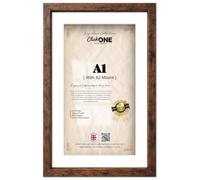Click One Timeless Elegance Large Rectangle Poster Picture A1 59.40 X 84.10 Cm Solid Engineered Wood Finish With A2 41.90 X 59.40 Cm White Mount For Home And Office Decor 33 X 23 Inch Rustic