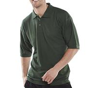 Beeswift Click Short Sleeve Polo Shirt Bottle Green L