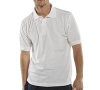 Beeswift Polo Shirt Click Short Sleeve White XXL