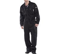 Beeswift Boilersuit Click Premium Stretch-Plus Black Size 38 CPCBL38
