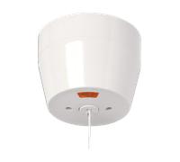 Click PRW213 50A DP Round Pull Switch with Mechanical 'On/Off' and Neon C/W Pattress