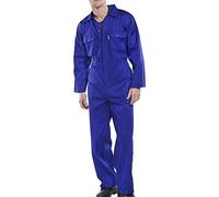 Beeswift Click Polycotton Regular Boilersuit Royal Blue 42 - RPCBSR42