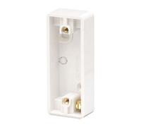 Click Scolmore Click Cma175 Mode 1 Gang Architrave Pattress Back Box (2Pk)