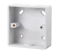 Click Scolmore Click Cma240 Mode 1 Gang 29mm Pvc Surface Box