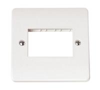 Click Scolmore Click Cma403 Mode 1 Gang 3 Module Minigrid Front Plate