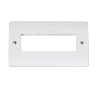 Click Scolmore Click Cma426 Mode 2 Gang 6 Module Minigrid Front Plate
