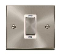 Click Scolmore Click Vpsc500Wh Deco 45A 1 Gang Light Switch