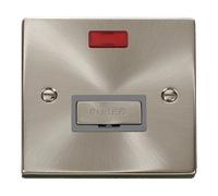 Click Scolmore Deco Ingot 13A Neon Fused Spur Unit - VPSC753GY