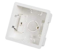 Click Scolmore Essentials 1 Gang 35MM Deep Spring Action Fast Fit Dry Lining Box - WA087SF