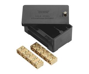 Click Scolmore Essentials Double Pole Junction Box 5mm X 35 mm2 Wa228