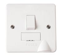 Click Scolmore Mode Flex Outlet Switched Fused Spur Unit 13A 1 Gang - Cma051