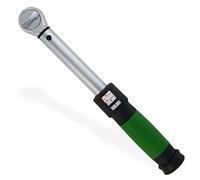 Click-Style Torque Wrench - ⅜” Drive 50 - 250 in. lbs. (5.65-28.25 n.m.) 45 Tooth Ratchet Socket Wrench for Mechanic Tool Set, Easy Read Scale & Ergonomic Grip, Professional Hand Tools for Repairs