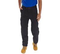 Beeswift Super Click Drivers Trousers Black 36S PCTHWBL36S